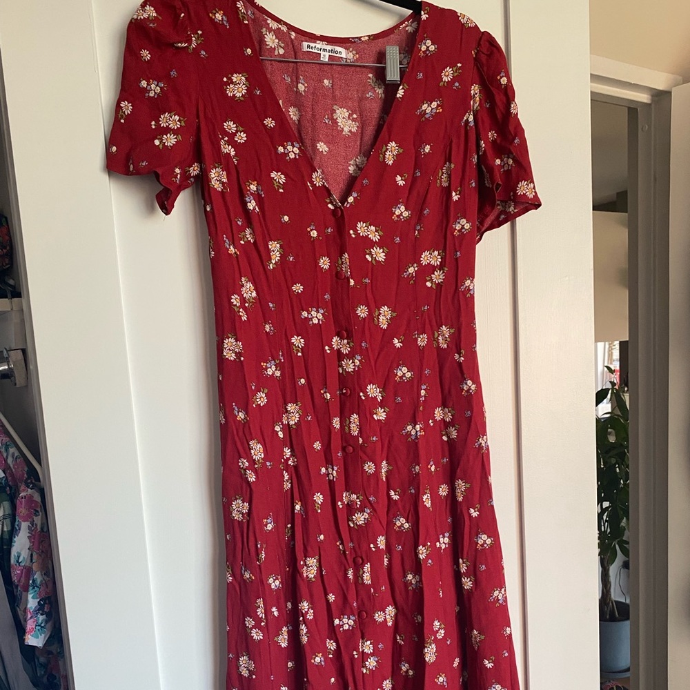 Reformation midi dress